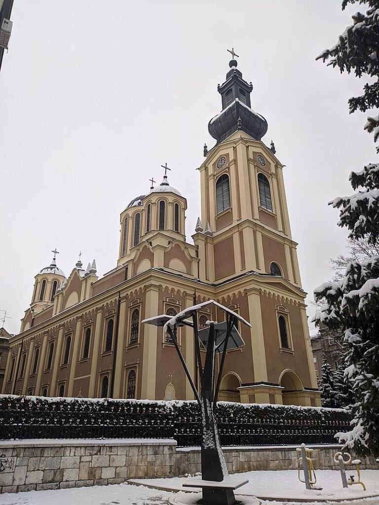 Beautiful Orthodox Cathedral Church
