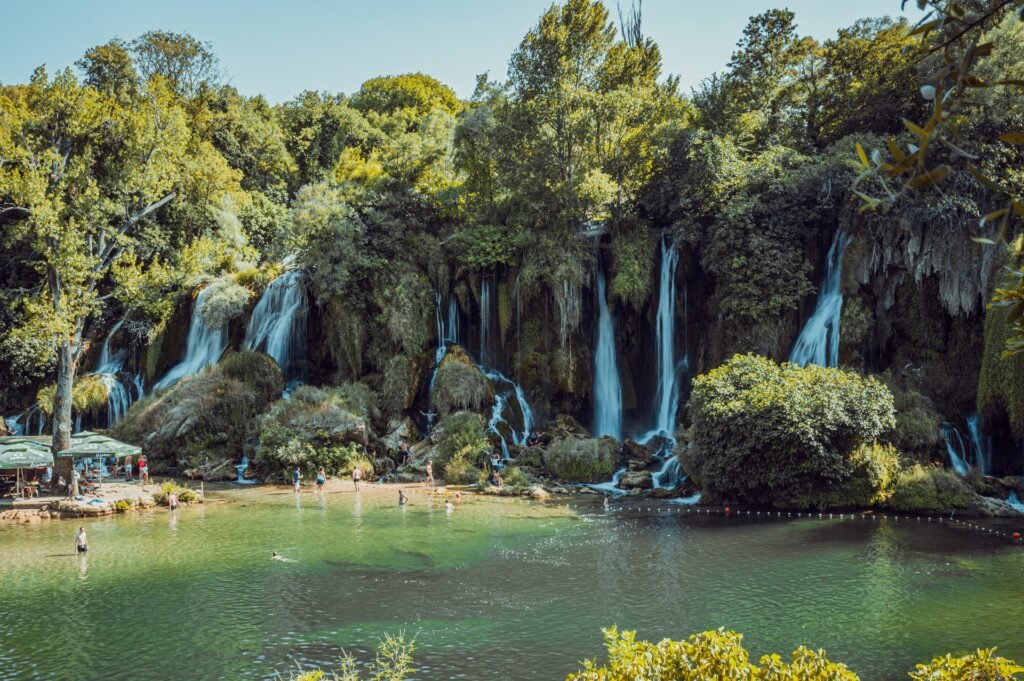 Kravica Waterfalls in Ljubuški