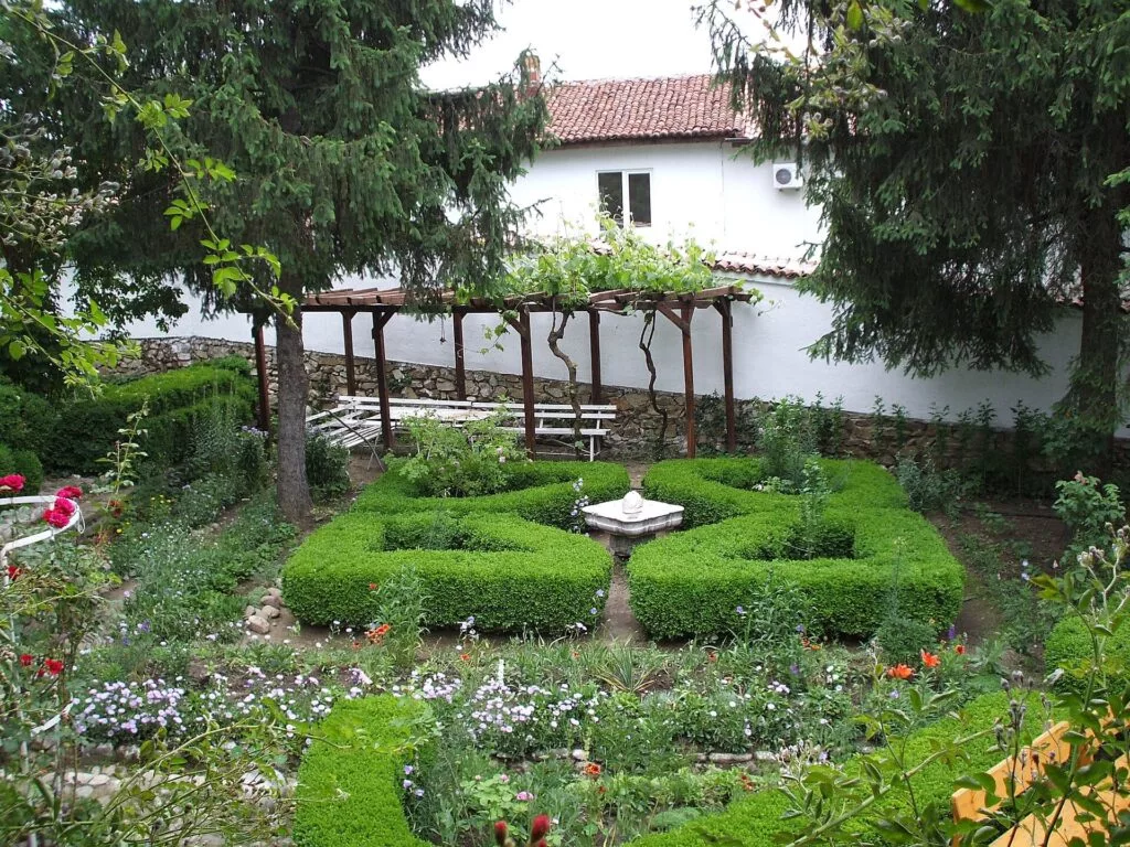Courtyard Of The Rose Museum
